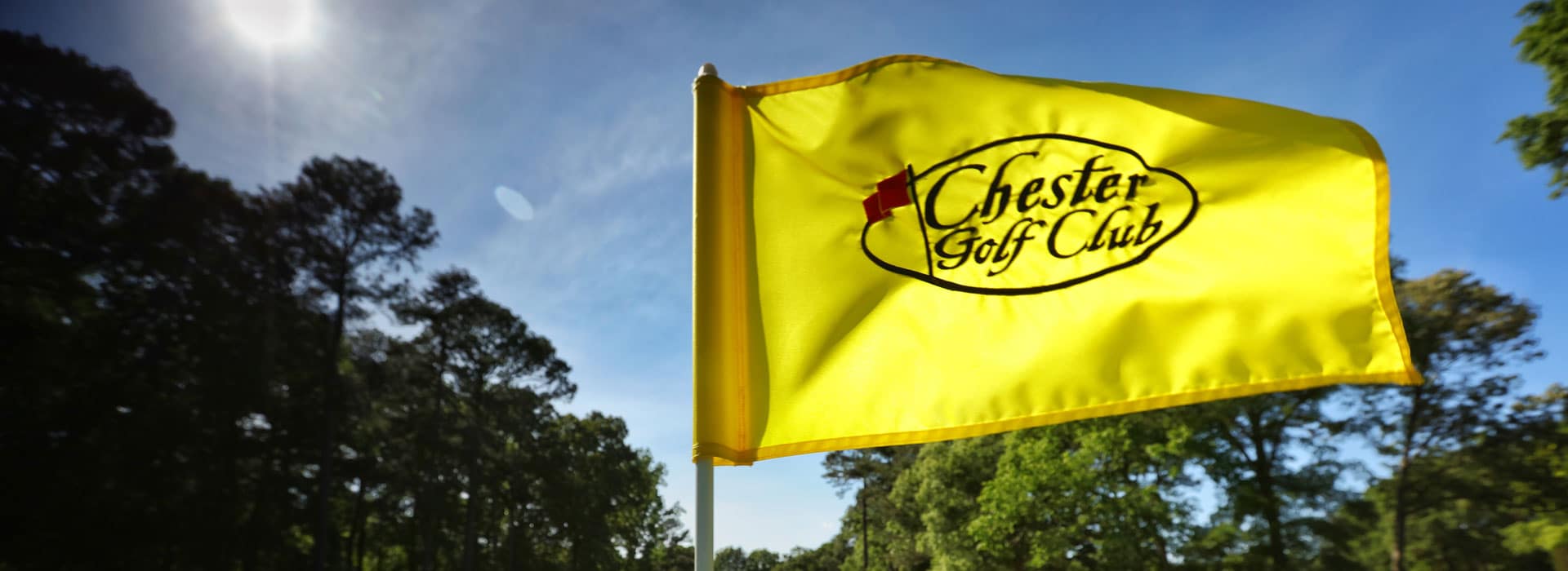 Photo of pin flag at Chester Golf Club